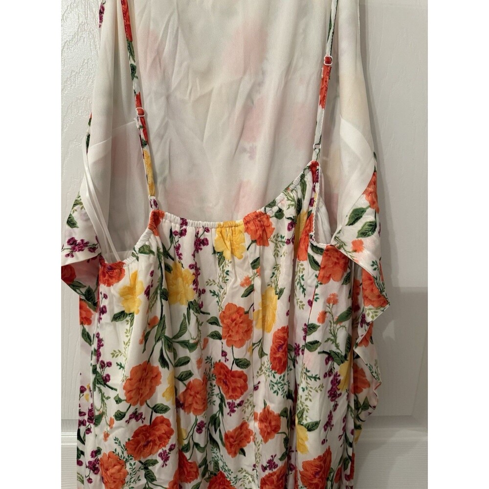 NWT Francesca's Johnie Halter Dress Sz XL Floral Midi Cottagecore Girly - Picture 10 of 16